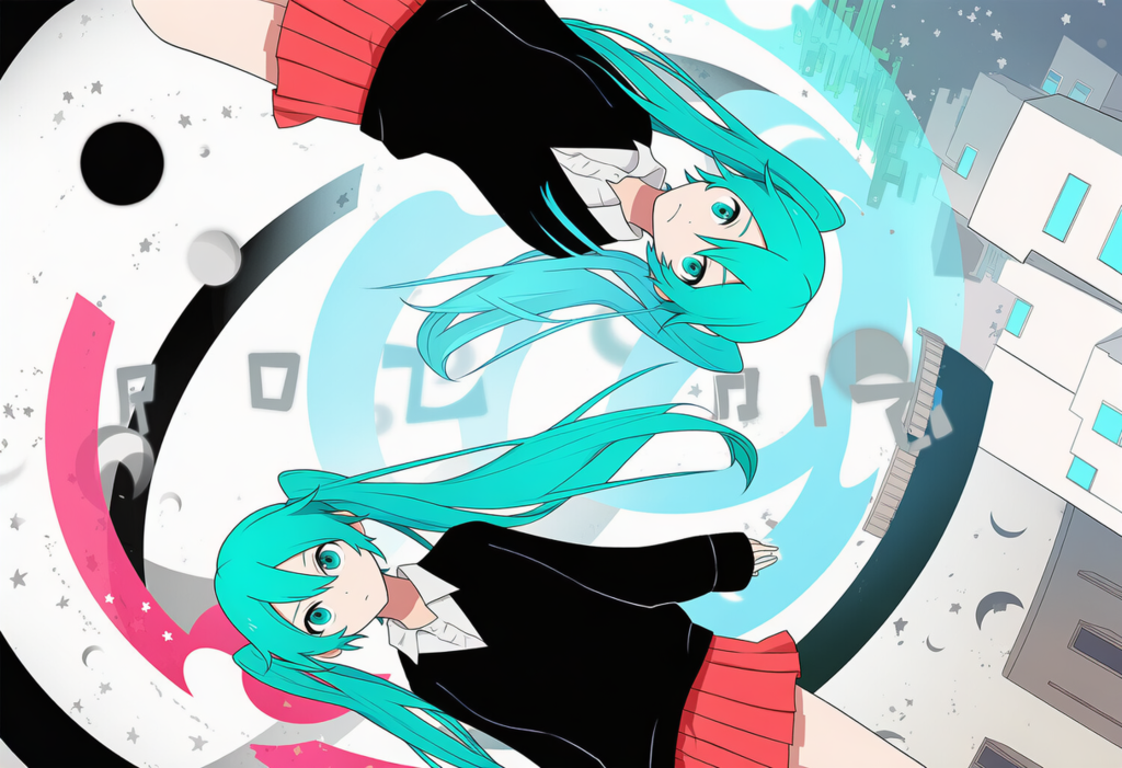 V4,5 ボカロ　初音ミク　ローリングガール
