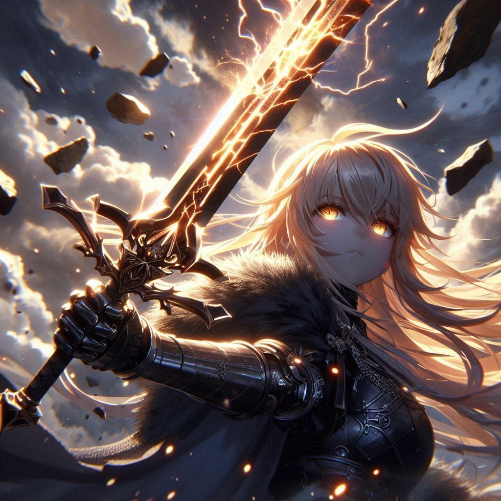 ブロンドの女騎士さん553