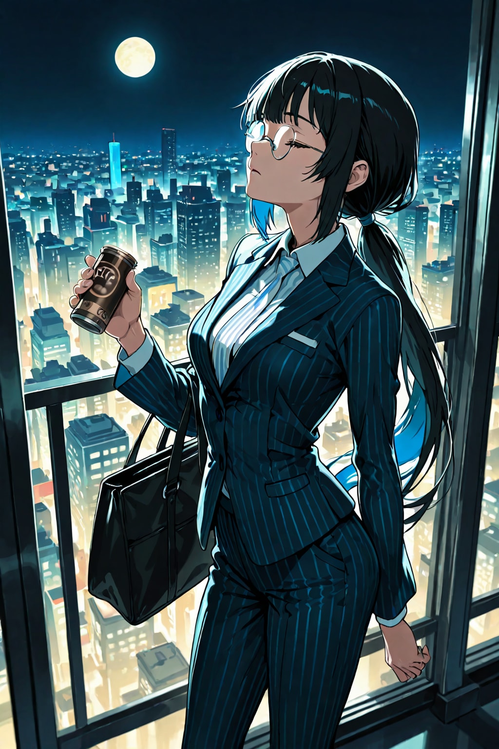 夜のコーヒー（月子）