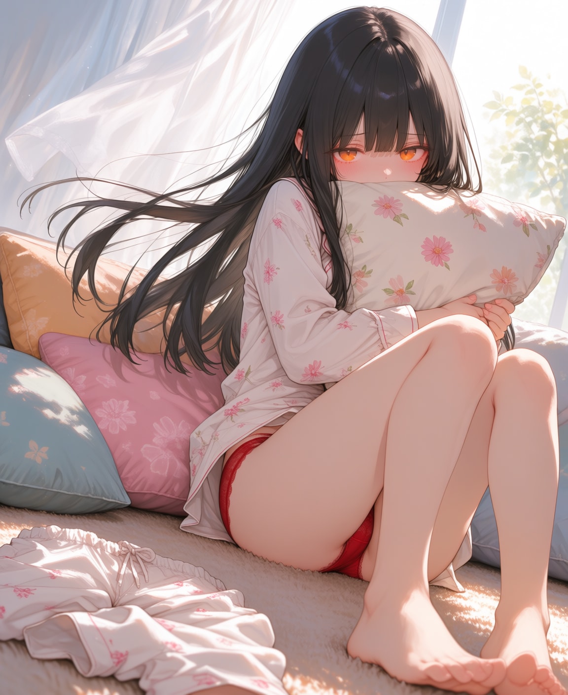 ズボン脱いでもらった