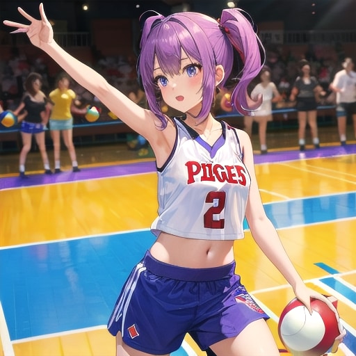 ドッヂボール大会 | の人気AIイラスト・グラビア