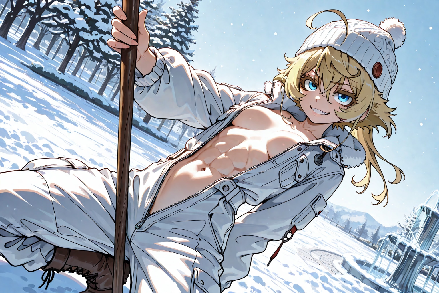 雪原のターニャ・デグレチャフ