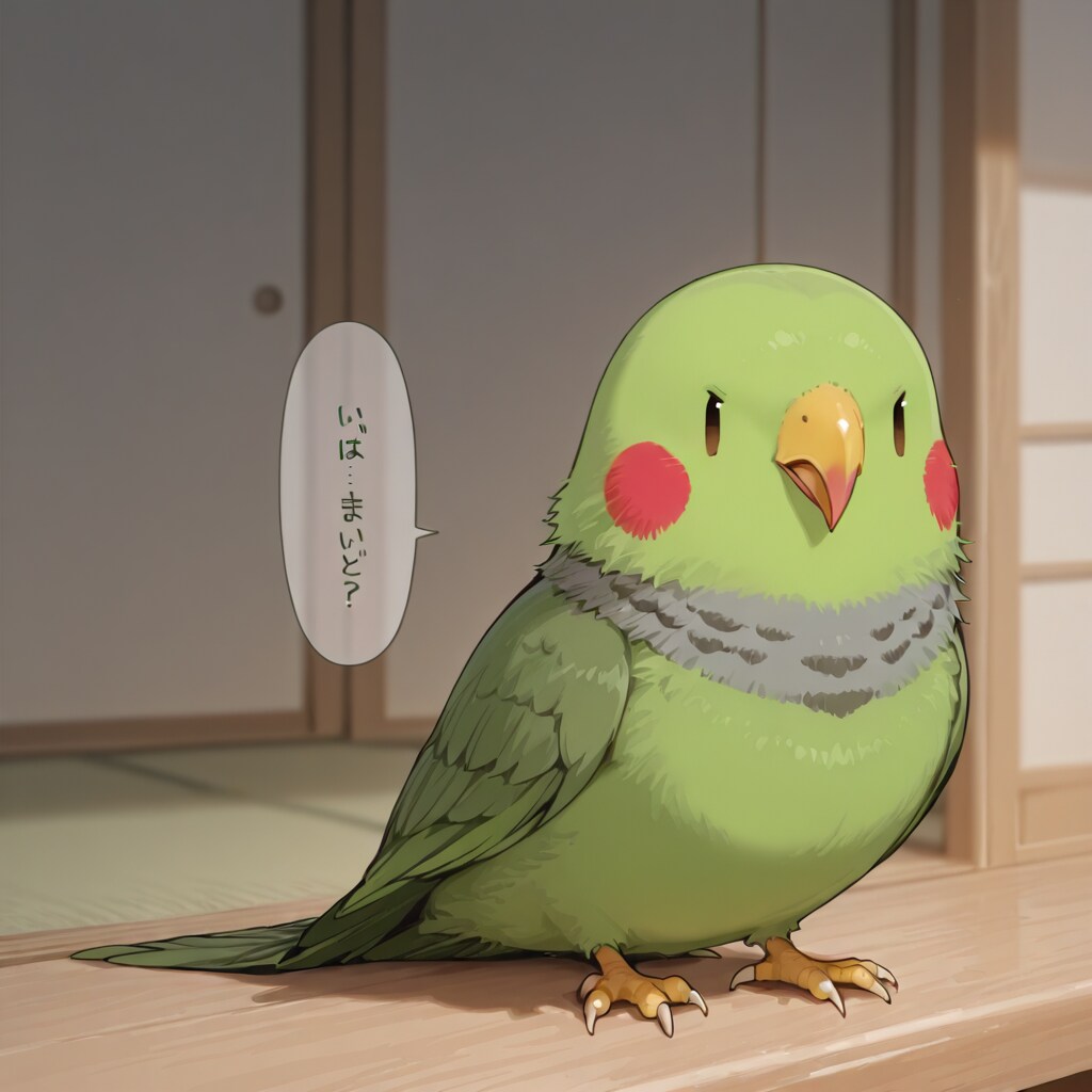 PEGASUS版喋るインコ