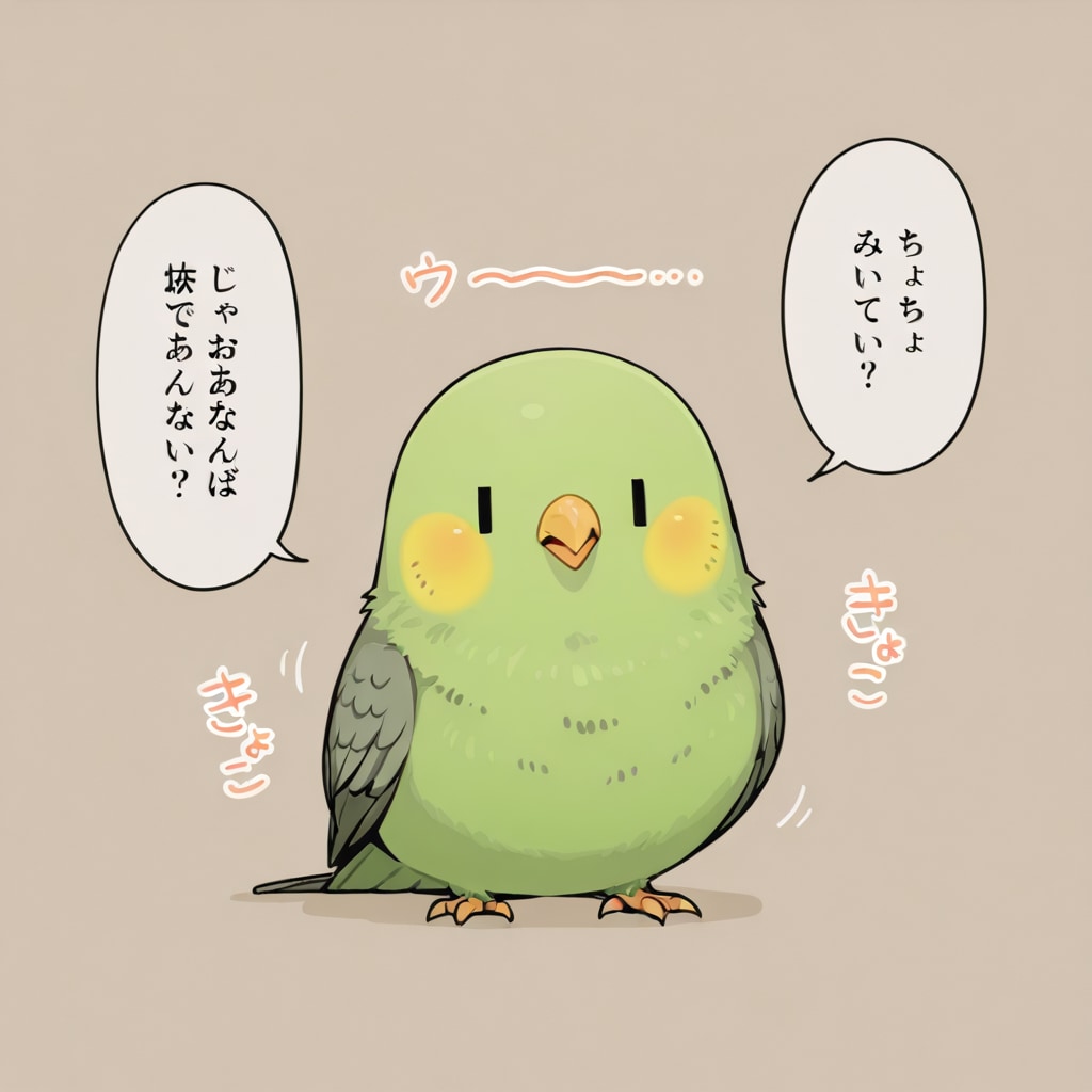 PEGASUS版喋るインコ