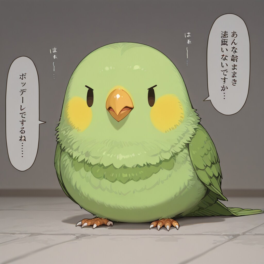 PEGASUS版喋るインコ