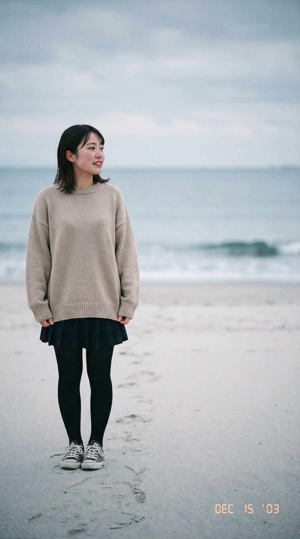 Laughter by the Winter Sea