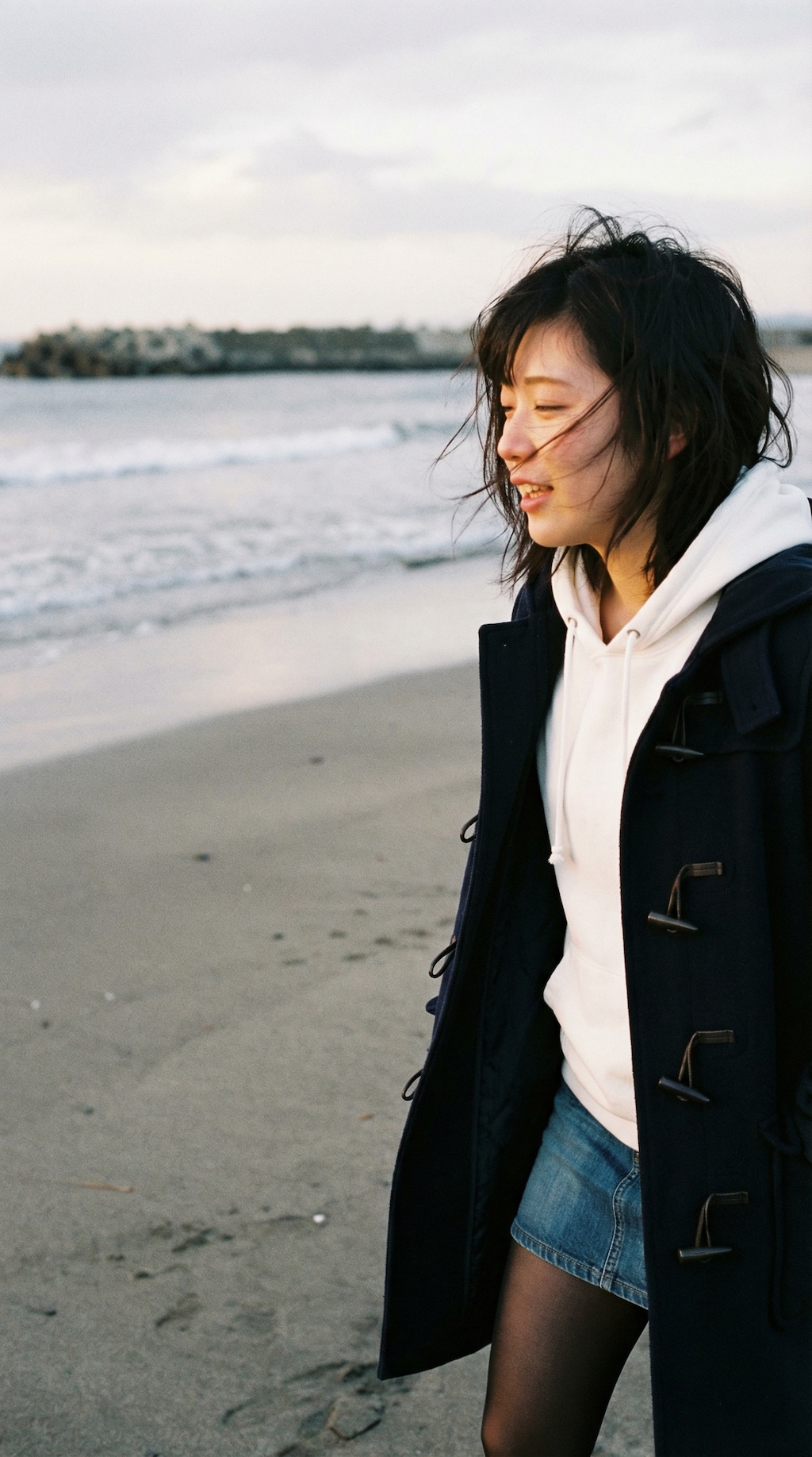 Laughter by the Winter Sea