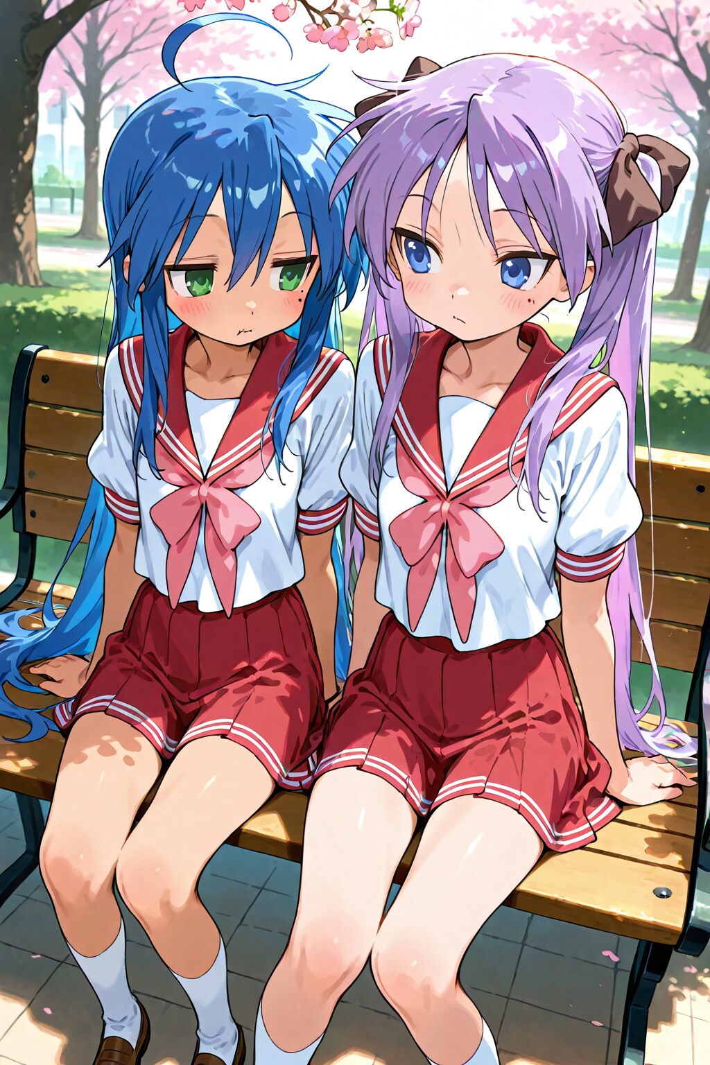 こなたとかがみ