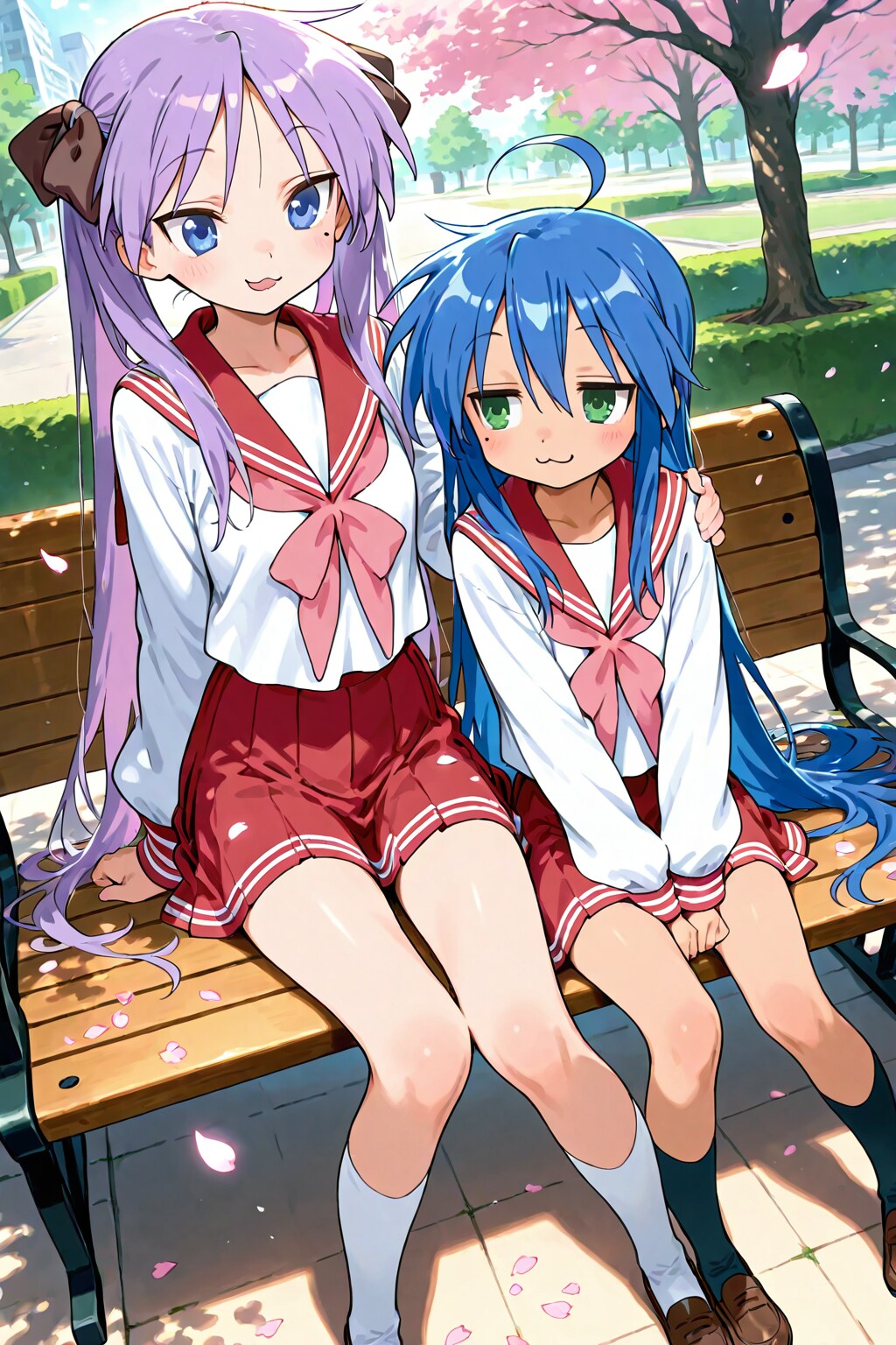 こなたとかがみ