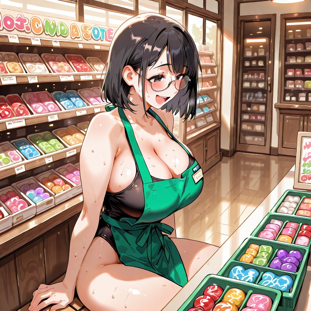 何かに目覚めそうな駄菓子屋のお姉さん