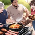 楽しいバーベキュー🍖 2枚目