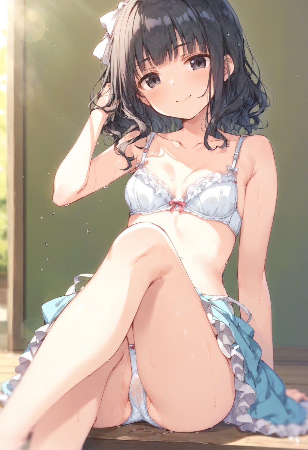 🏖️浜辺の彼女👧