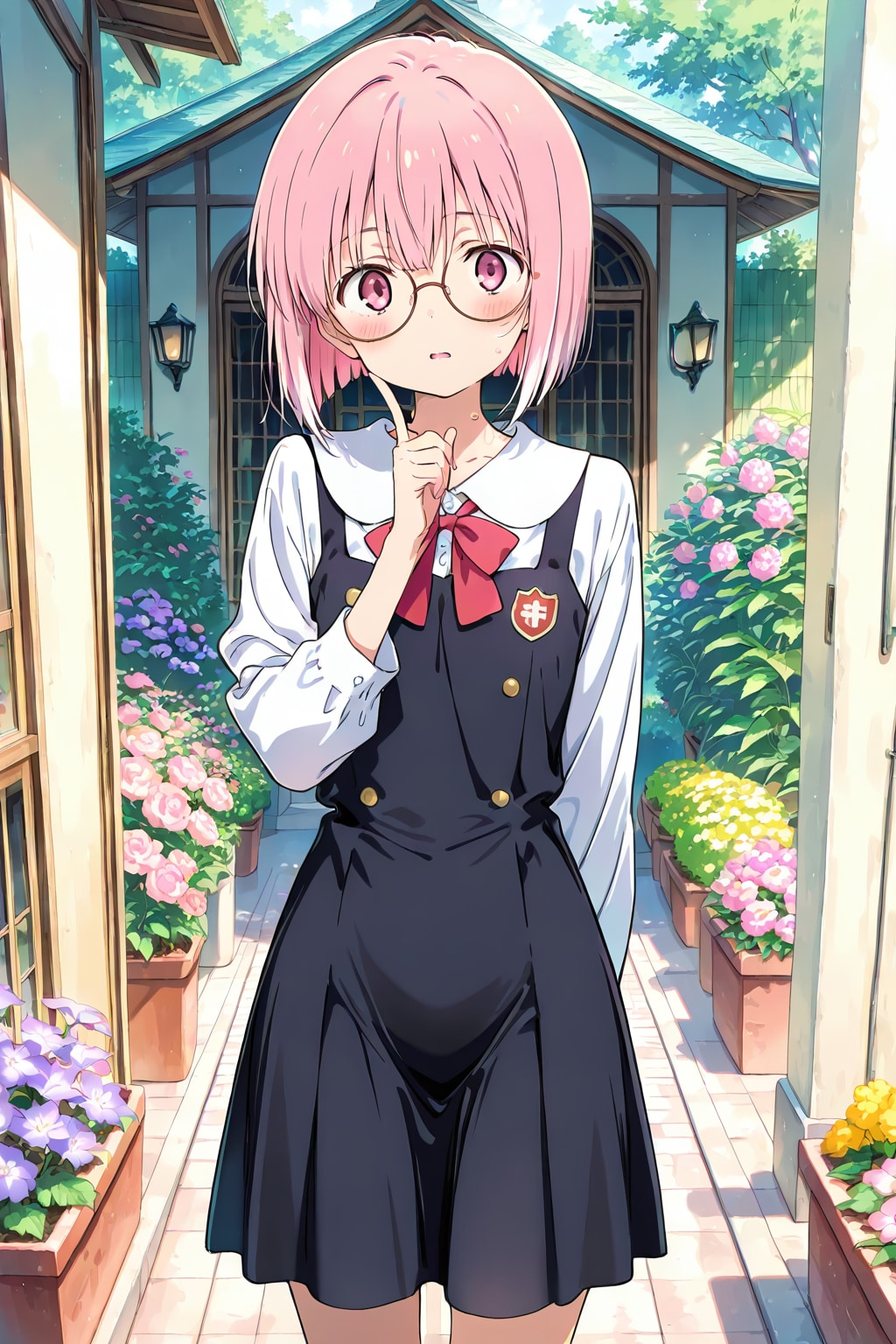 お散歩するマキちゃん