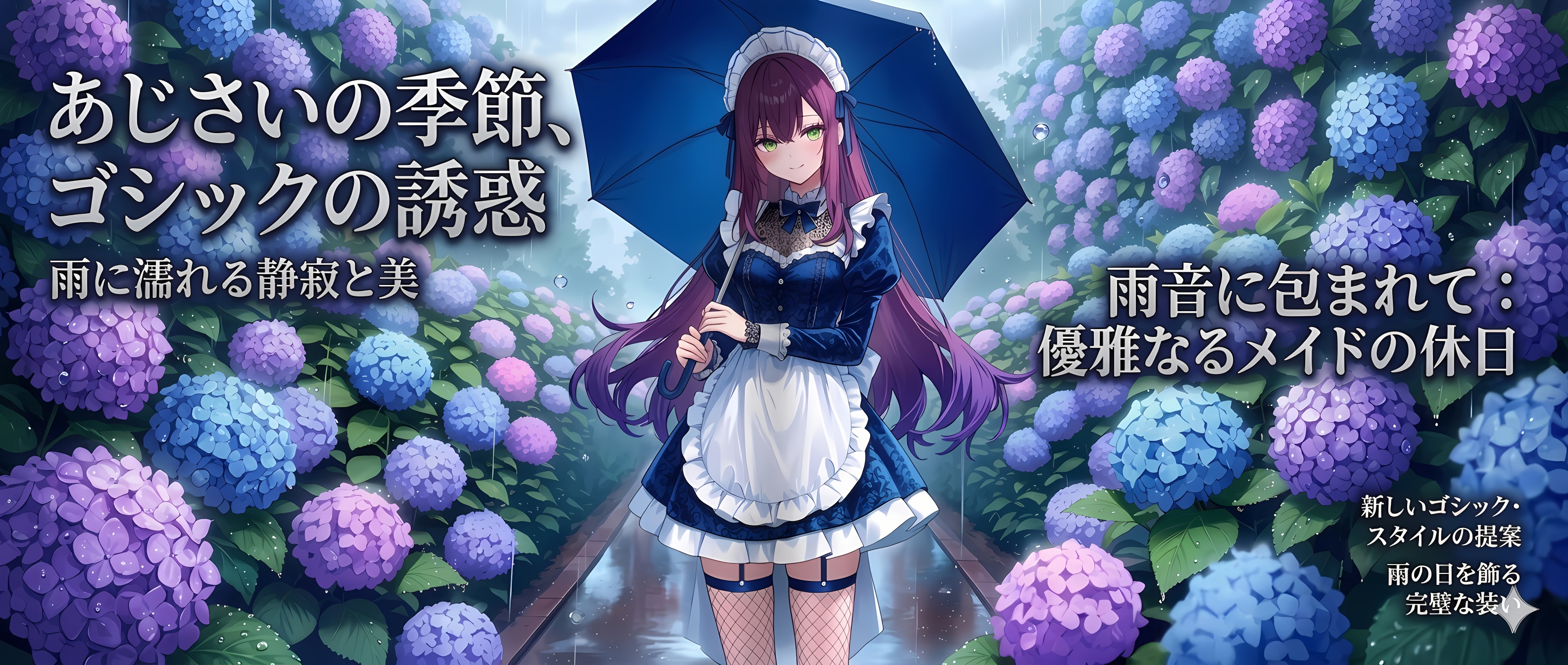 LILACちゃん(gothic blue maid)