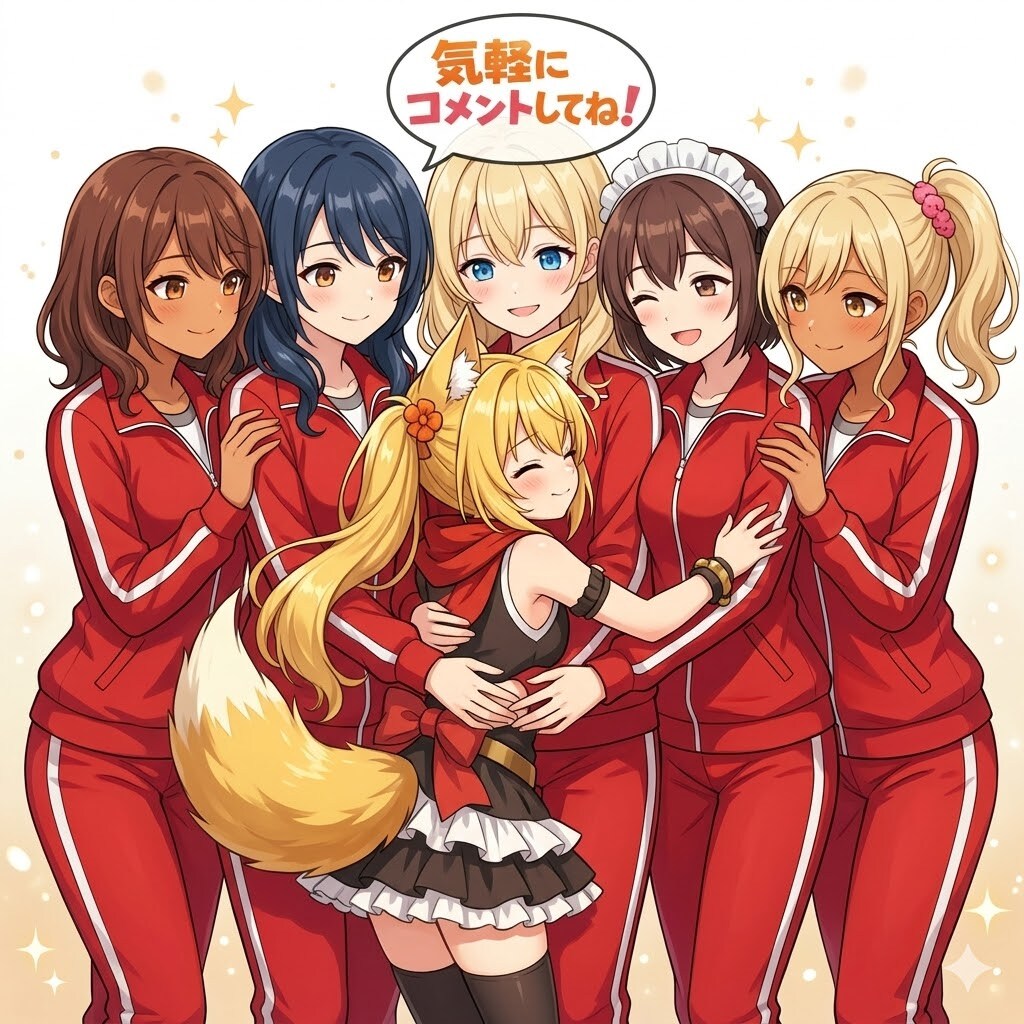 Boxcrabさんのうちの子さんに懐く
