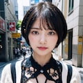 ランダム衣装+ボンテージ要素でポロリ 2枚目