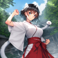 japanese shrine, white snake 3枚目