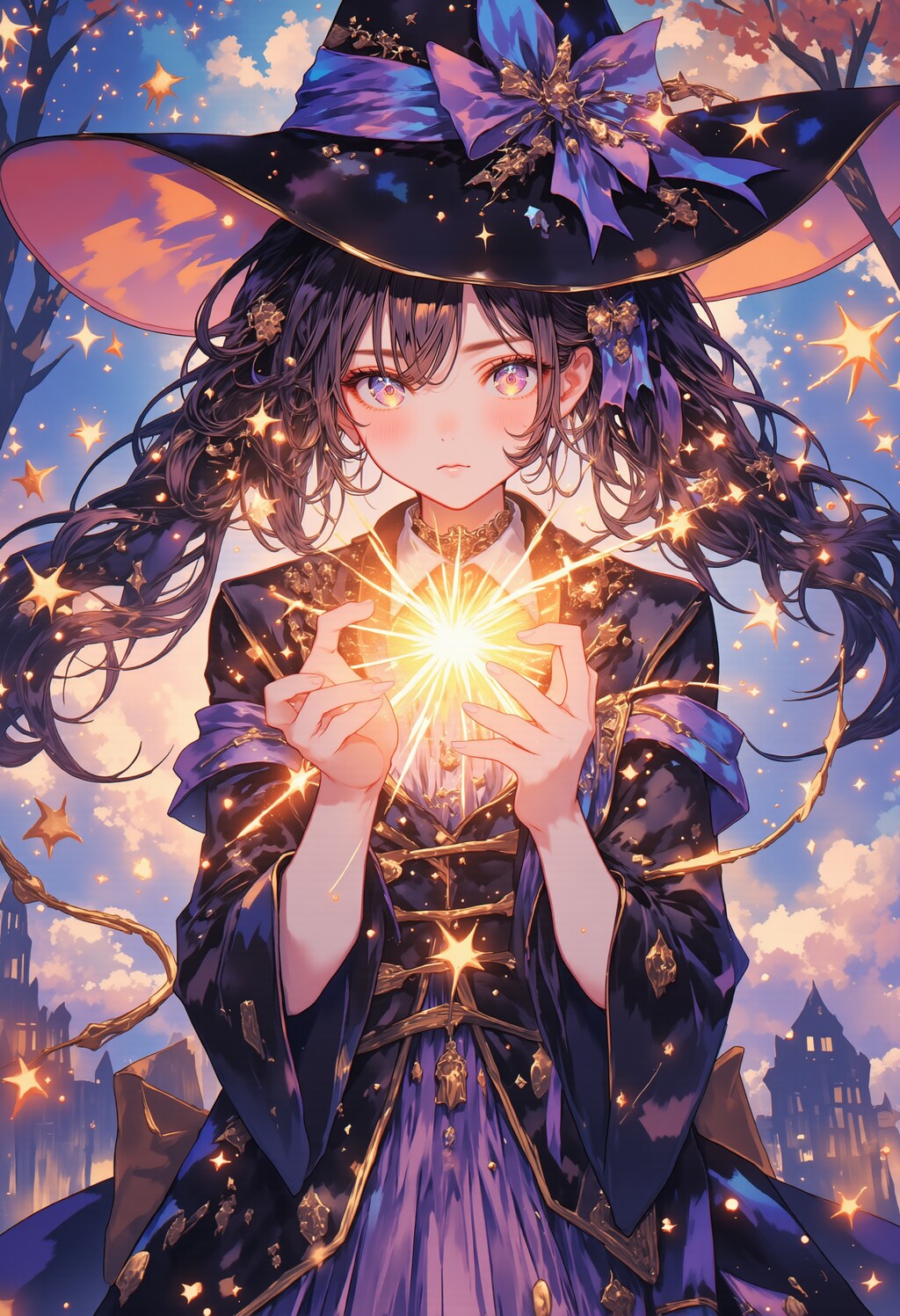 魔法使いの女の子