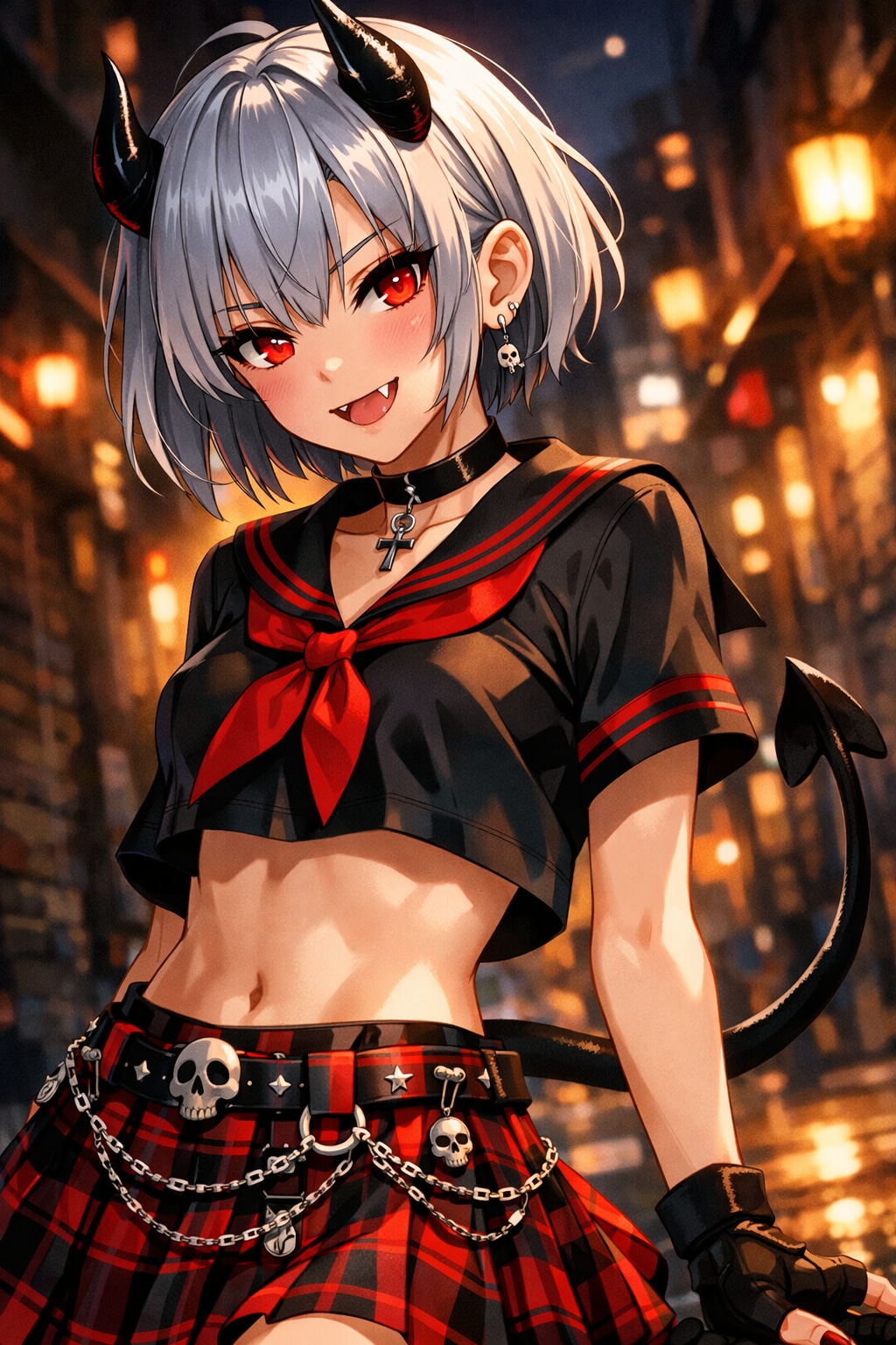 赤と銀二つの悪戯的気風存在感