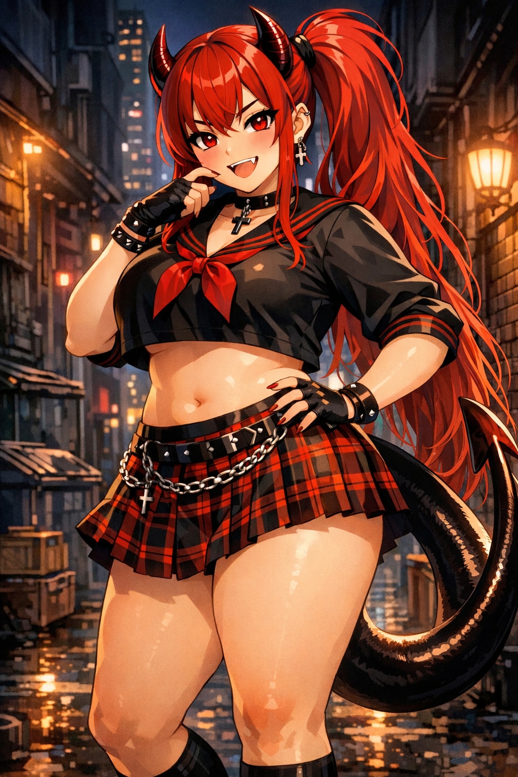 赤と銀二つの悪戯的気風存在感