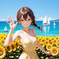 ひまわりの日 2枚目