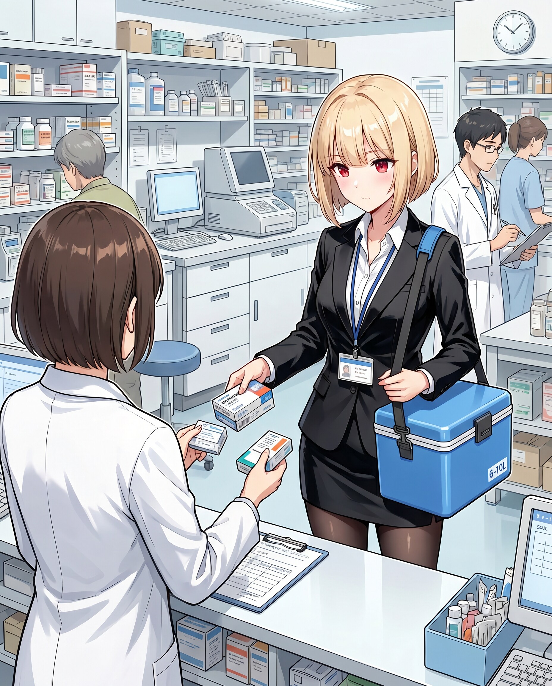 医薬品納入業者のJUNGLEちゃん