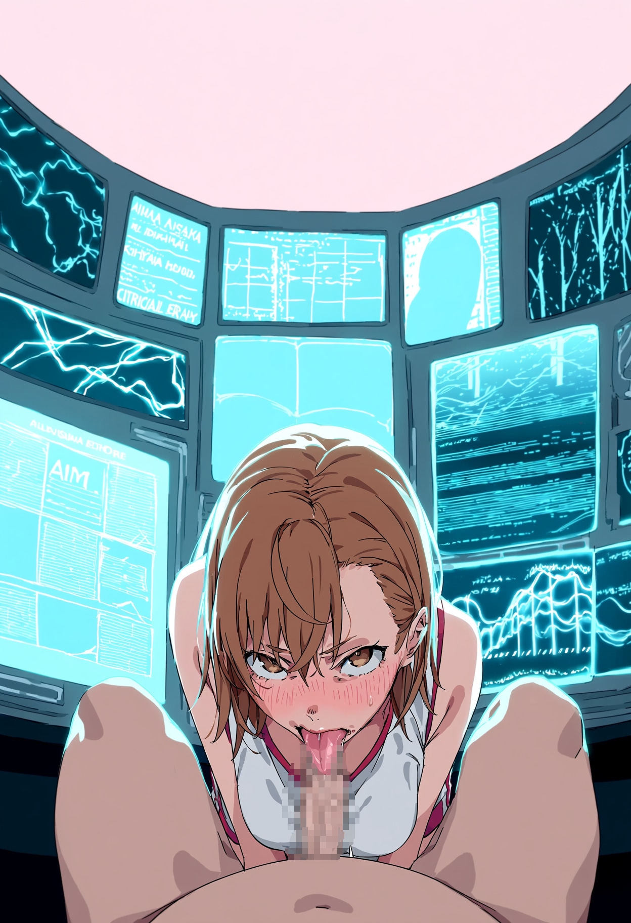 ペロペロに不慣れな美琴ちゃん