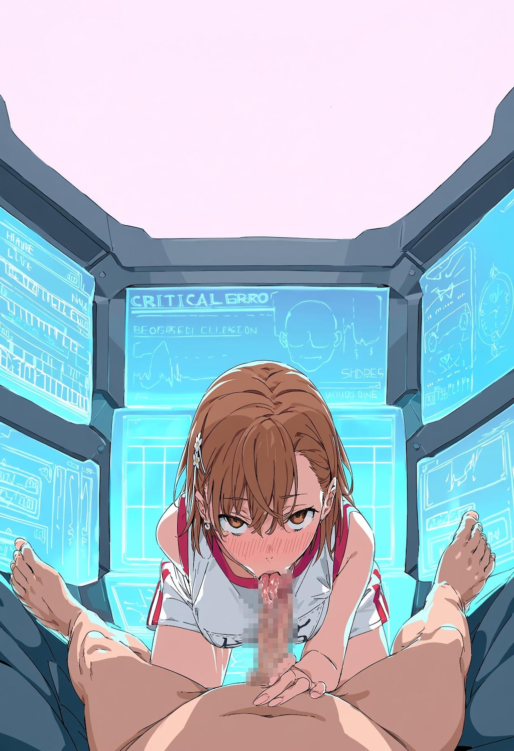 ペロペロに不慣れな美琴ちゃん