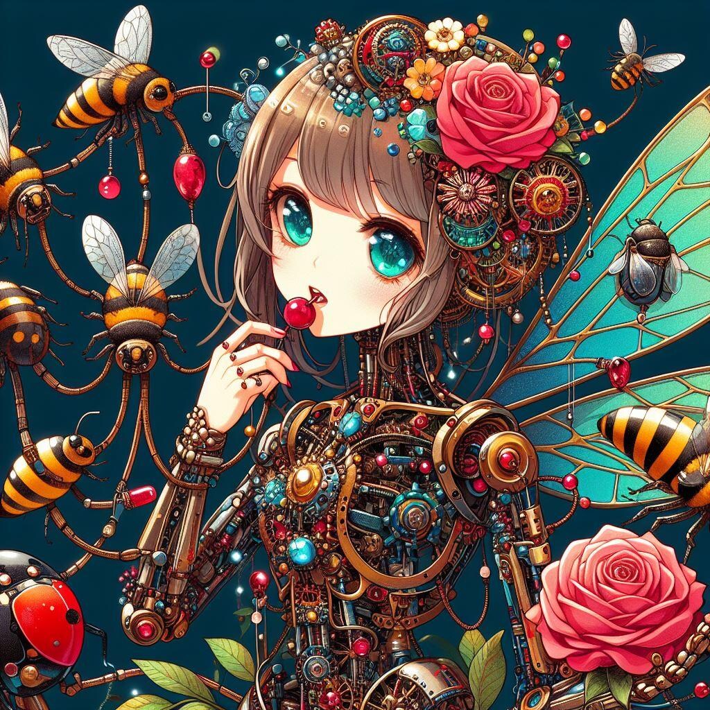 ハチの国の機械少女
