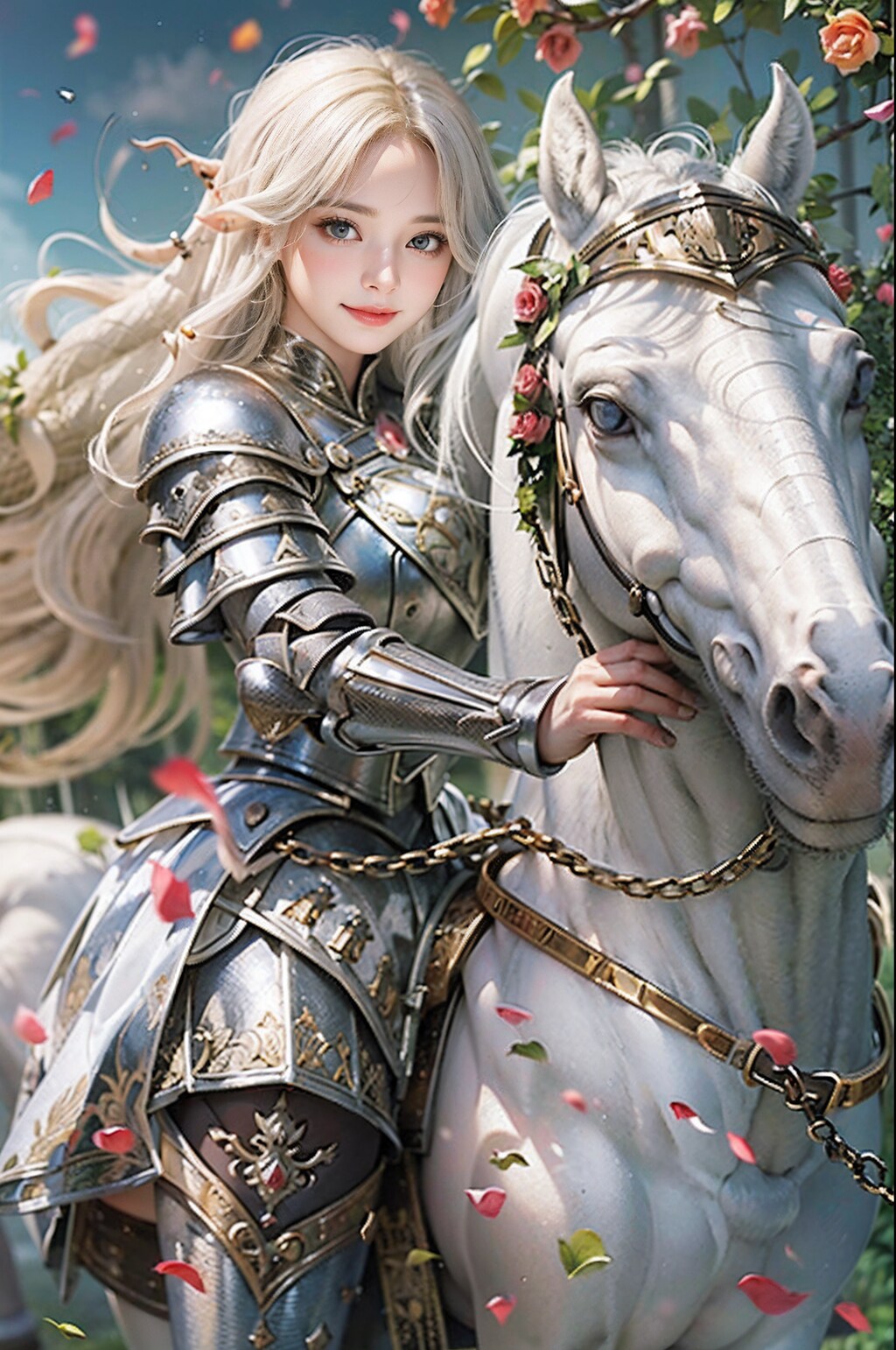 白馬の騎士❤