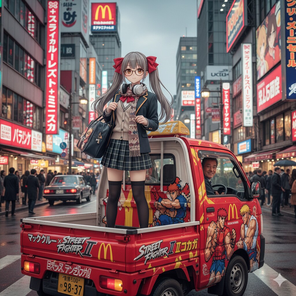 マックデリバリー×ストⅡコラボ