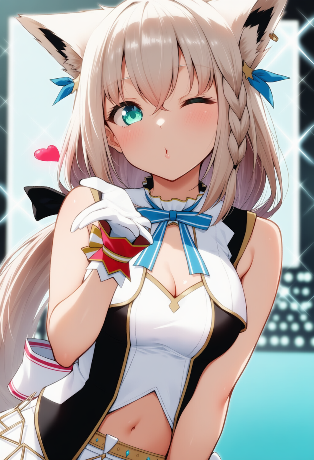 っちゅ♡（白上フブキ）