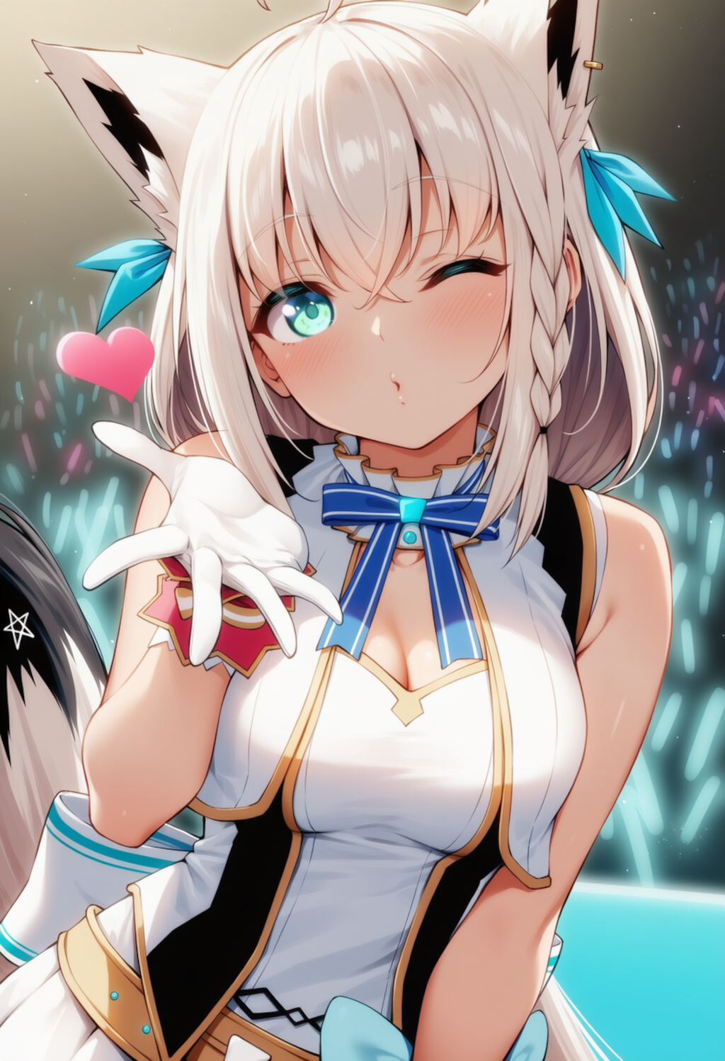 っちゅ♡（白上フブキ）