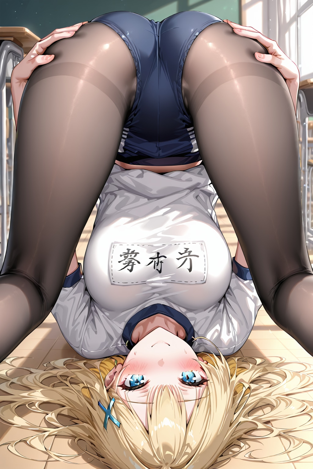 金髪体操服９