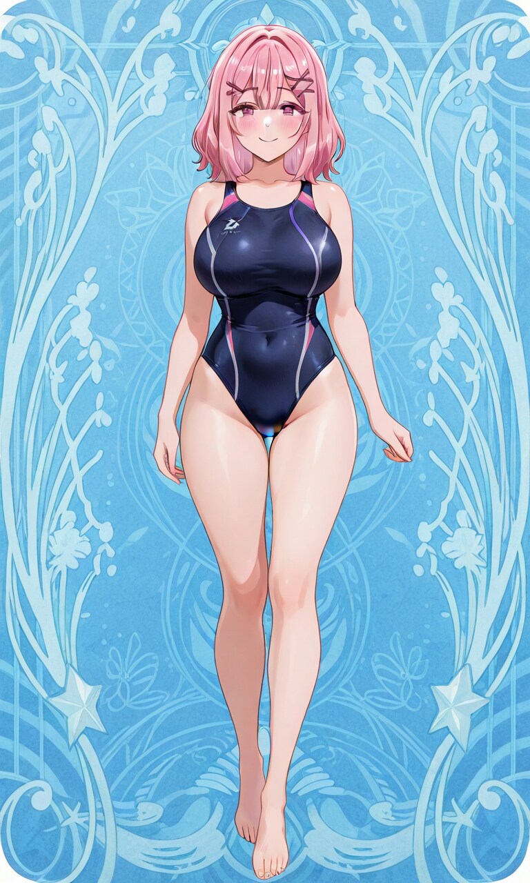 スクール水着のれな子さん