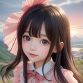 夕暮れピンク姫 2枚目