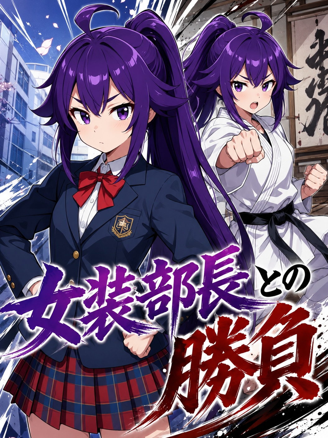 女装部長との勝負