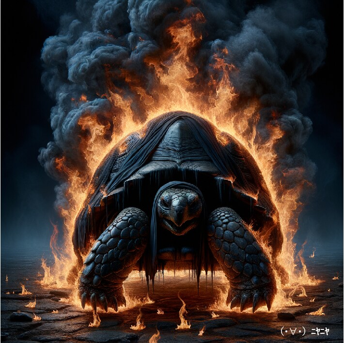 禍々しき🐢