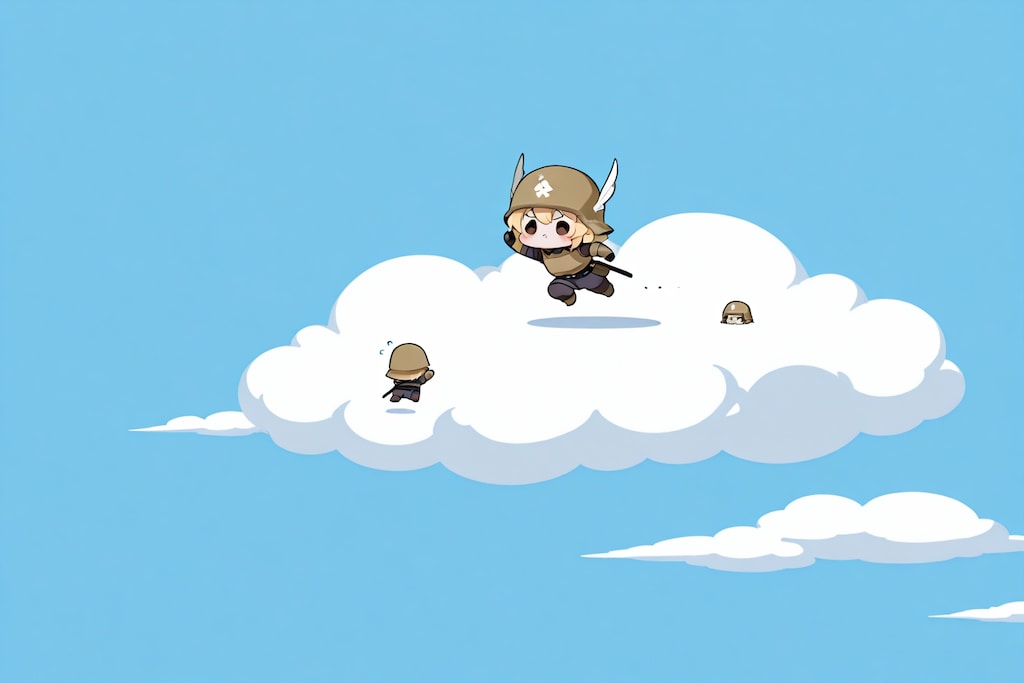 飛んでる兵（屯田兵