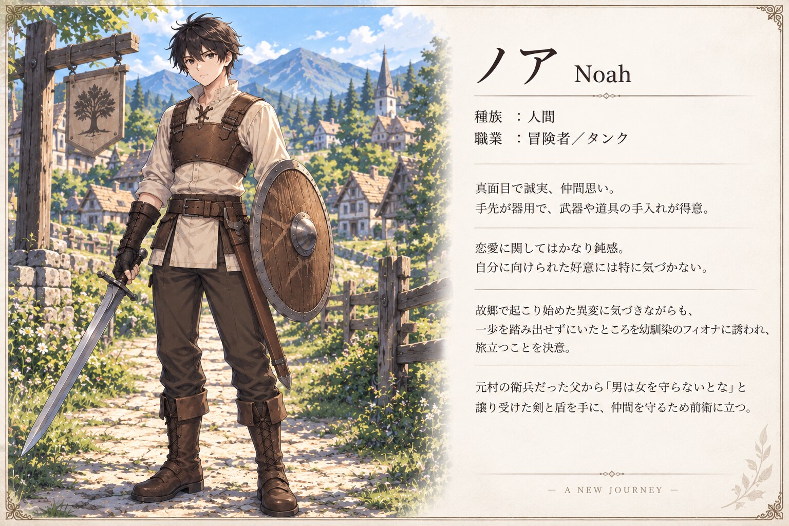 ノア、プロフィール | の人気AIイラスト・グラビア