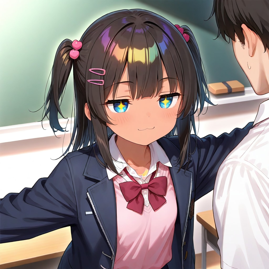 男子の服を借りたこなつちゃん