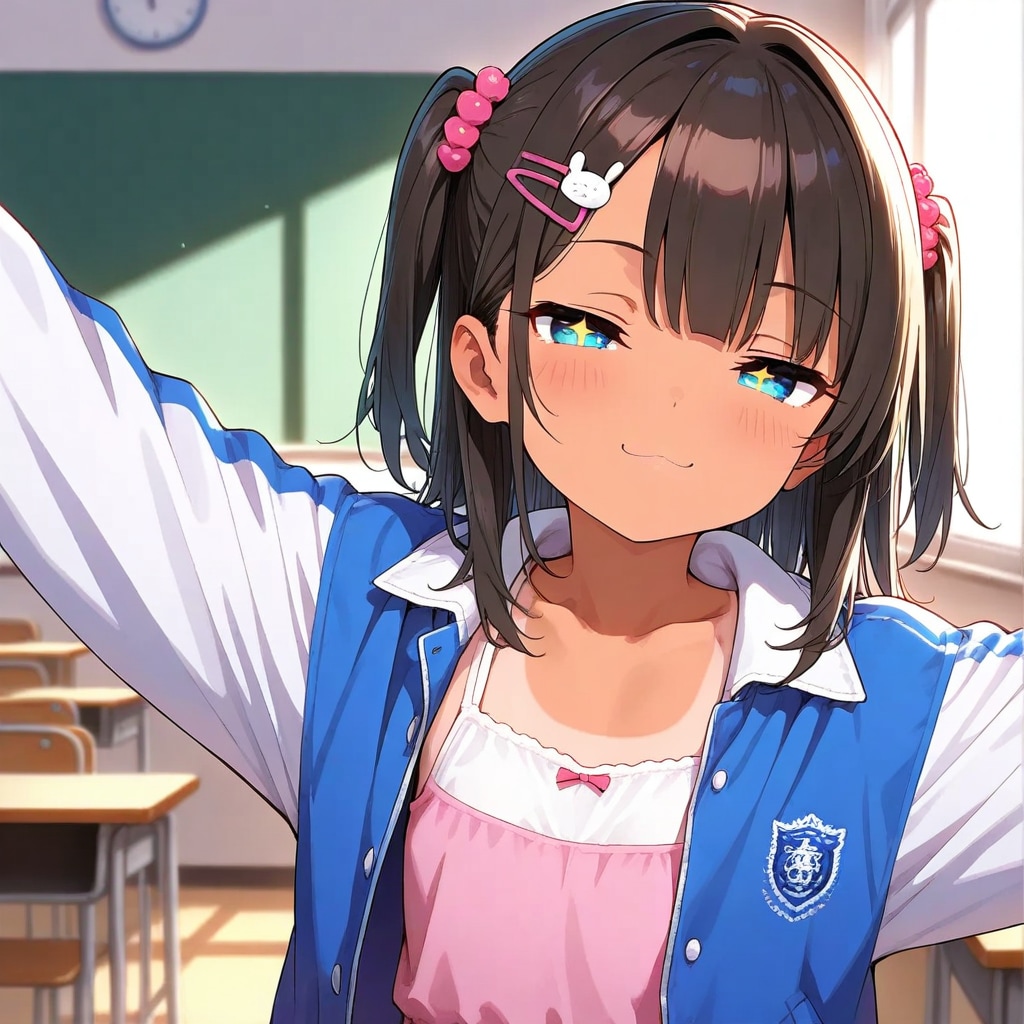 男子の服を借りたこなつちゃん