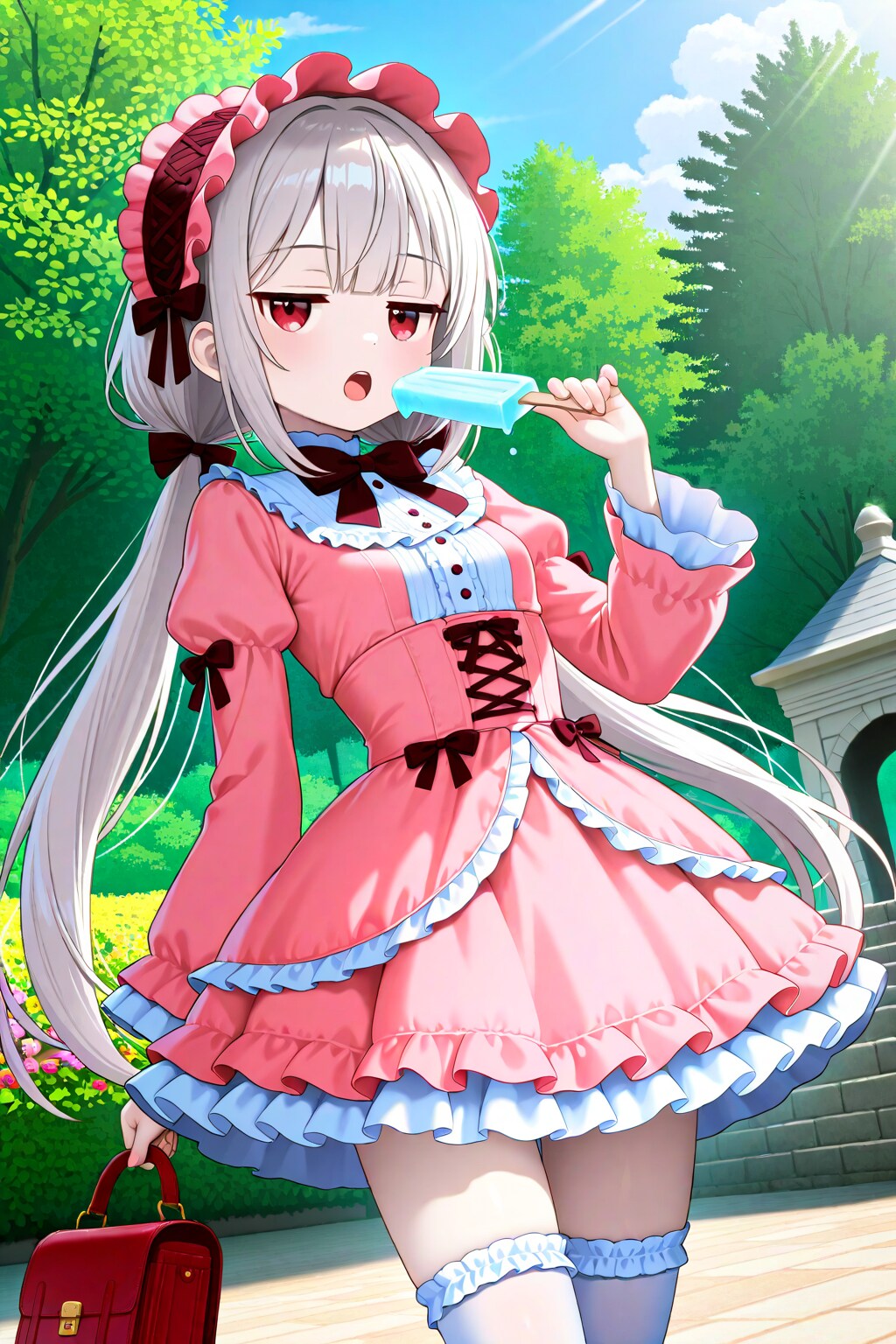 フリフリフリルのアイちゃん | の人気AIイラスト・グラビア