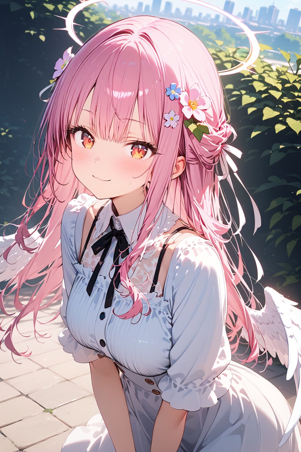 天使さん頑張ります（HALO） | の人気AIイラスト・グラビア