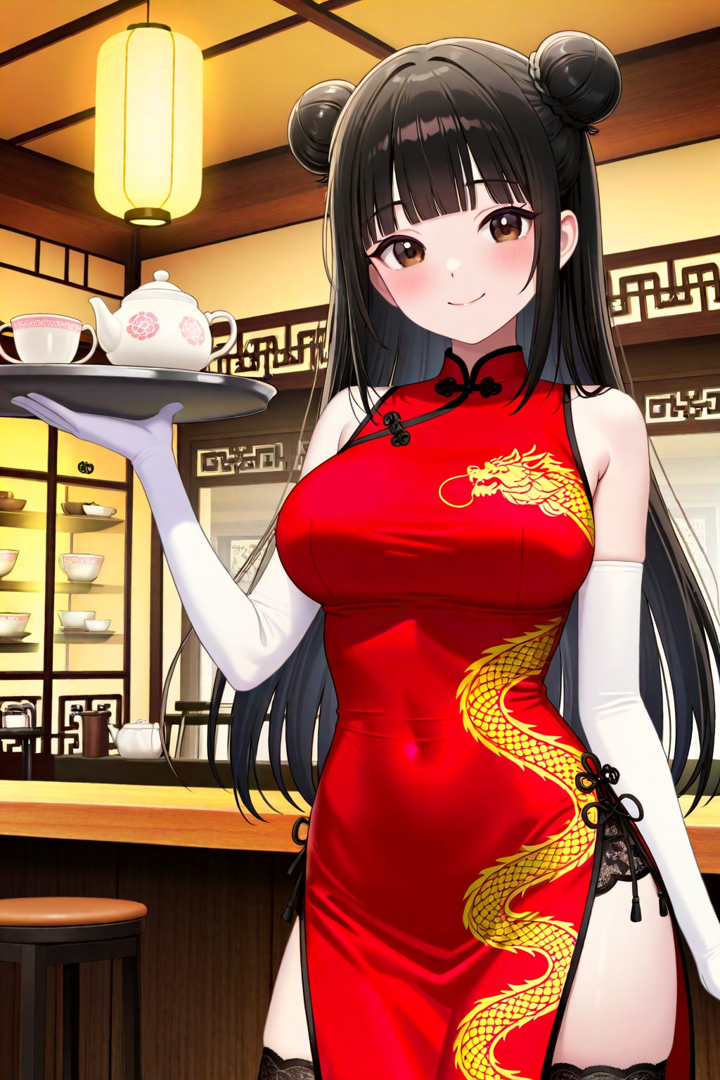 エルボーグローブチャイナドレスサキちゃん