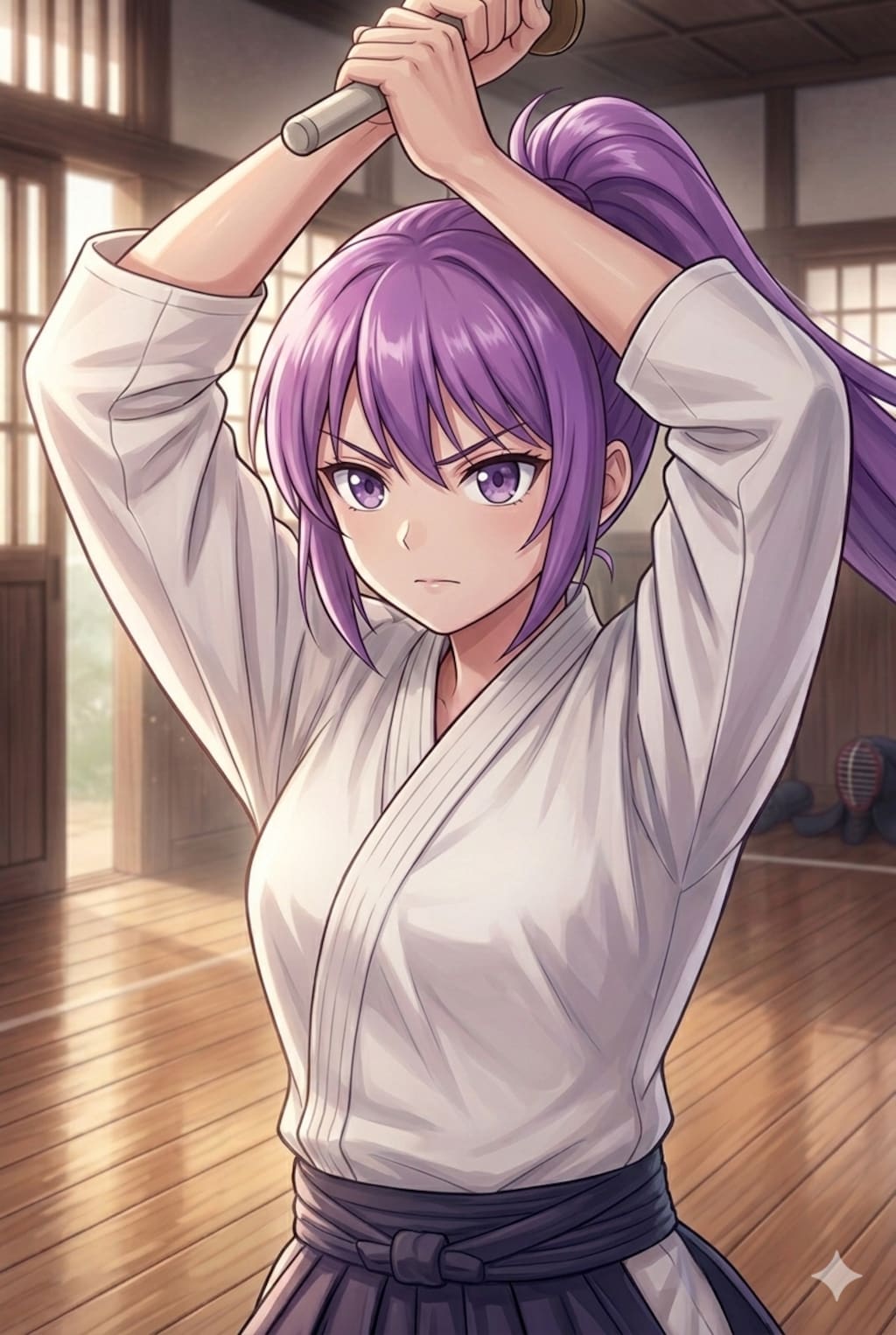 朝の鍛錬　れいか