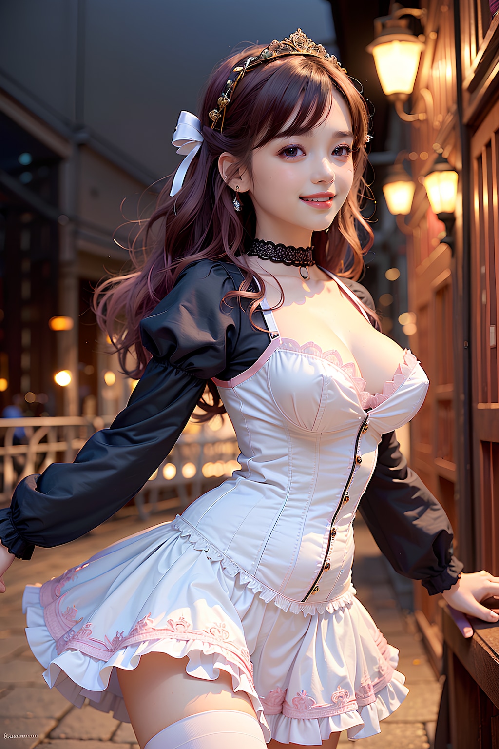 路地裏にいたお人形さん