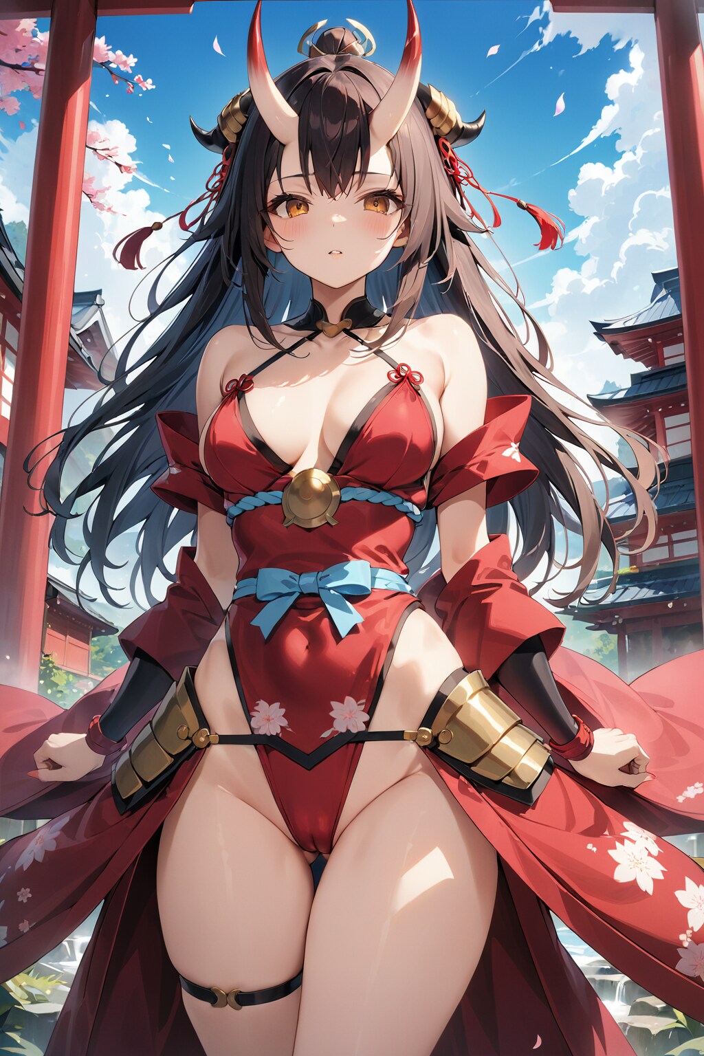 こんな可愛い娘に豆投げるの？