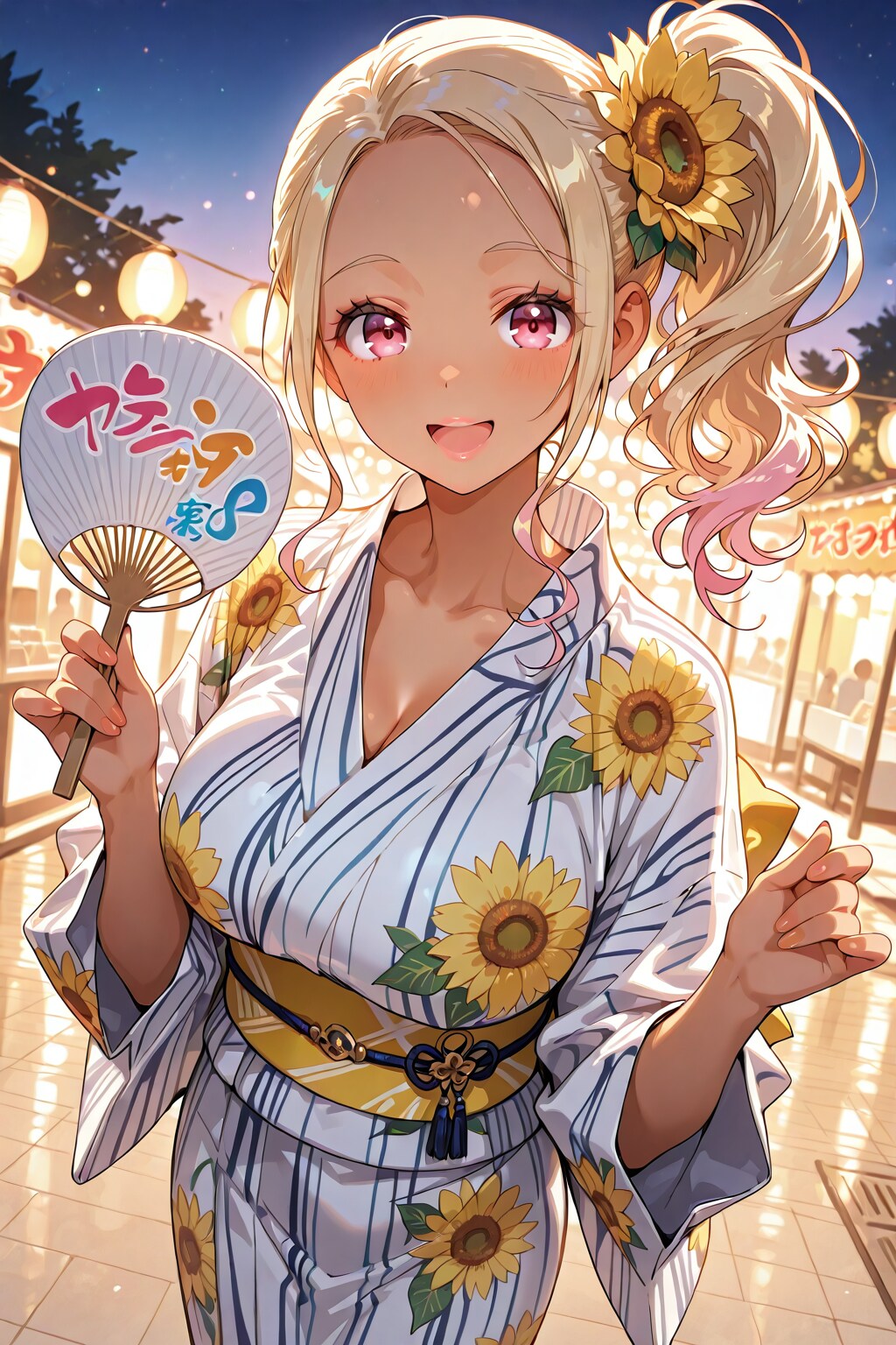 もうすぐ花火の時間だね💕