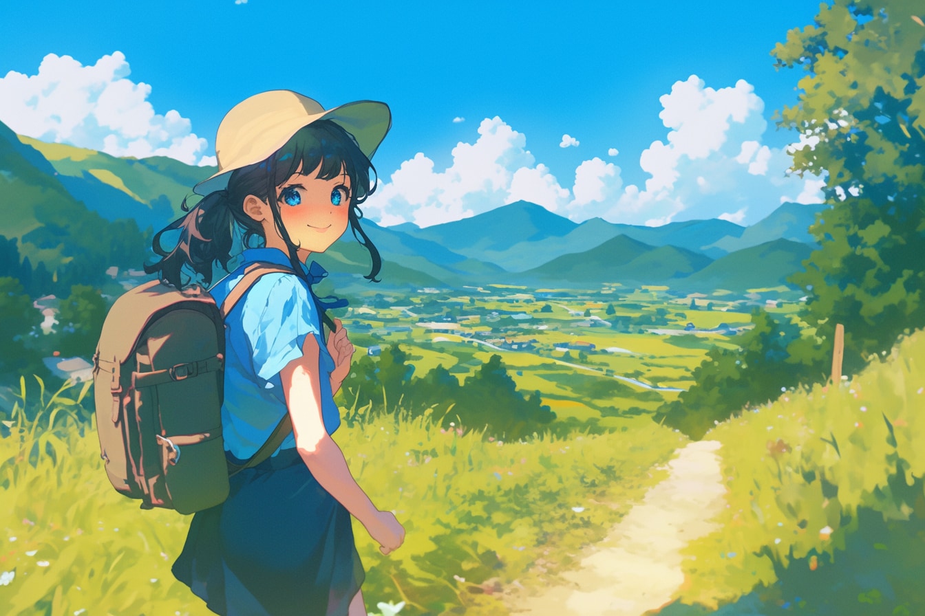 旅する少女237 | の人気AIイラスト・グラビア